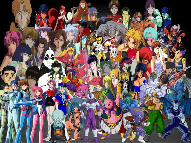 Download All Anime Epic Japanese Anime Characters Wallpaper  Wallpaperscom